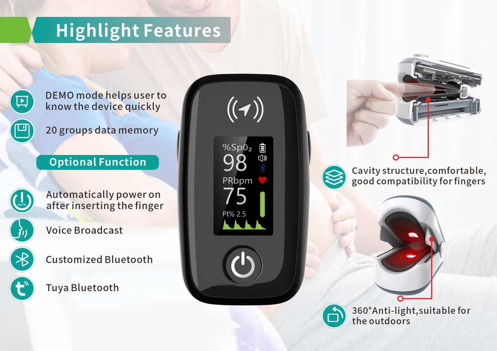 ESPOO Professional Pulse Oximeter